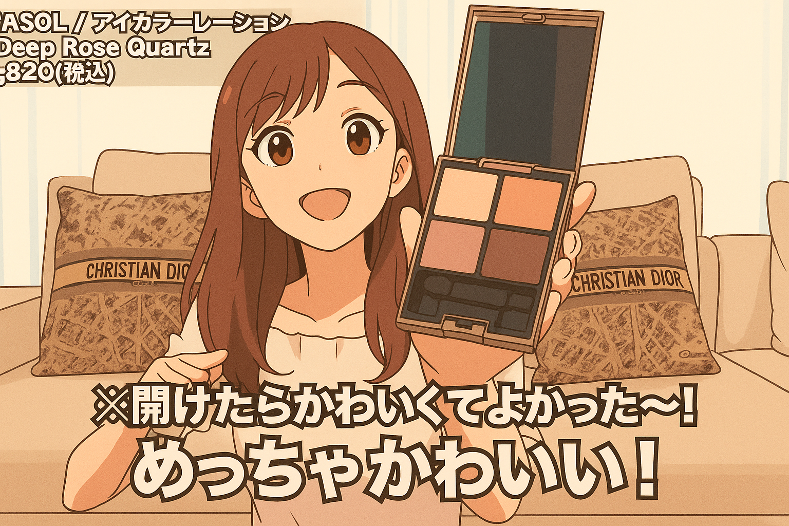 【気になる！】さっしー（指原莉乃）絶賛のアイシャドウはこれだ！