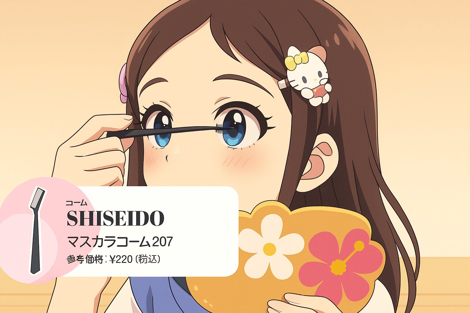 ゆきりん（柏木由紀）愛用の”まつ毛コーム”はコレだ！