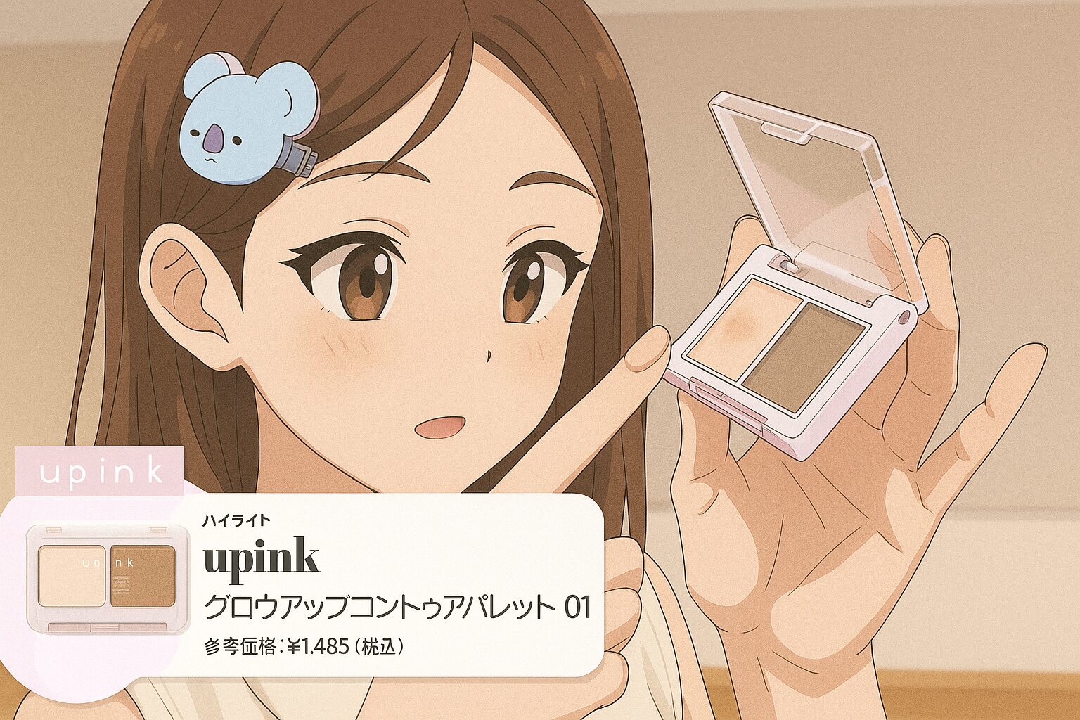 ゆきりん(柏木由紀)愛用のハイライトとシェーディングパレットはコレだ!