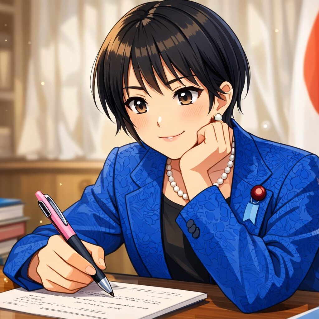 【気になる！】高市早苗総裁のボールペンはコレだ！