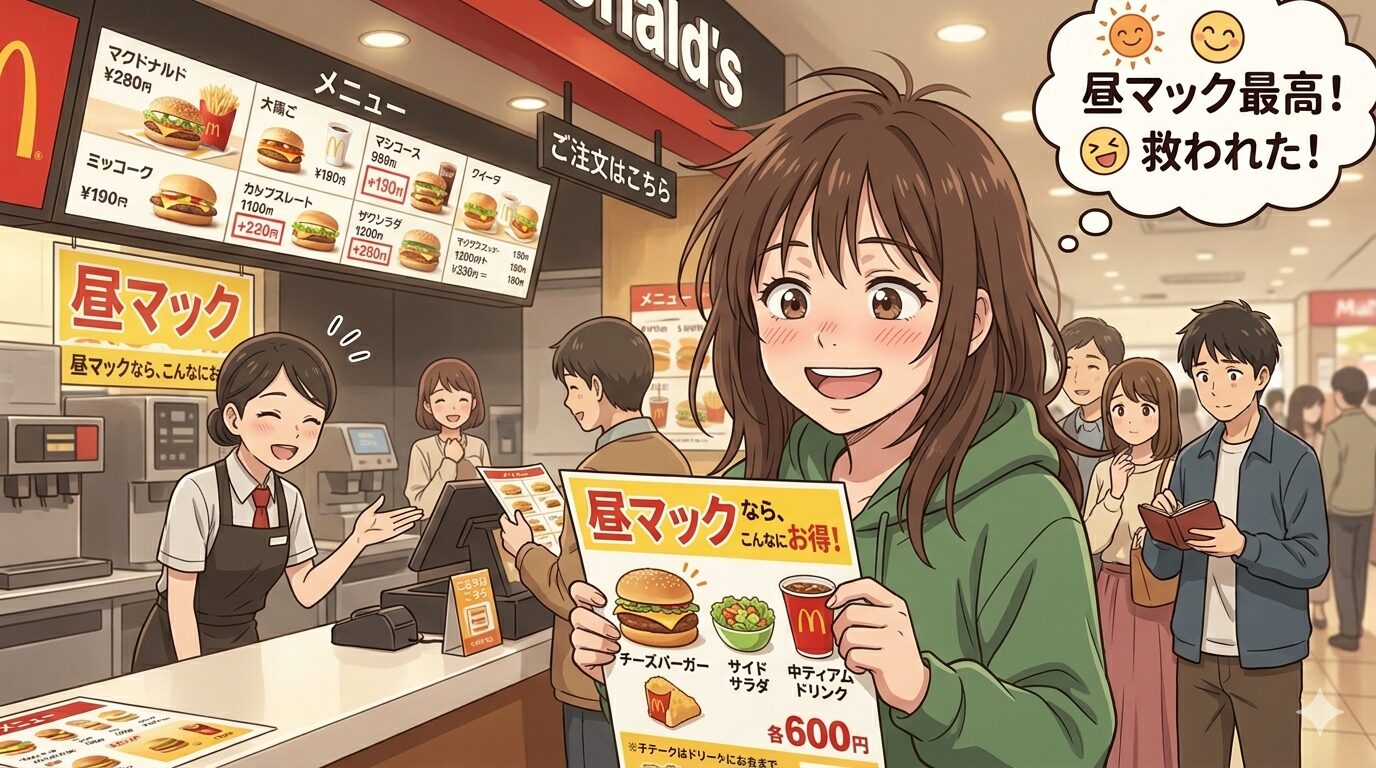 まとめ 昼マックならお得じゃね？