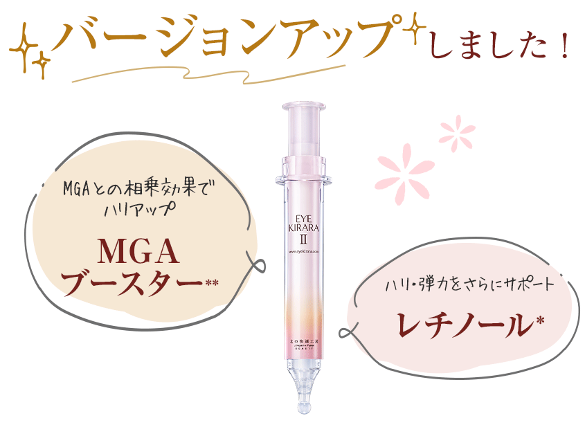 【深堀り！】目元のケアはコレだけ？”アイキララII”が人気の理由とは？