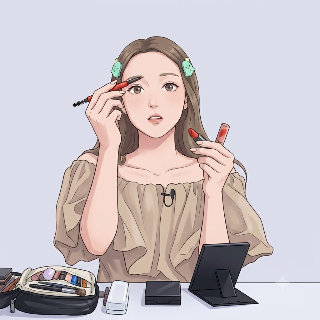 後藤真希のお気に入り♡どう？”デジャヴュ フィルム眉カラー”って