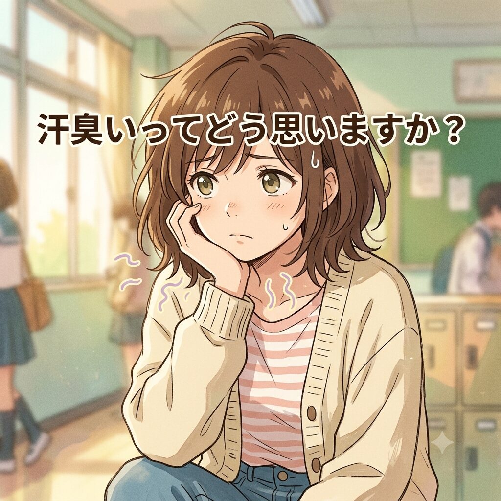 Q.汗臭いってどう思いますか？