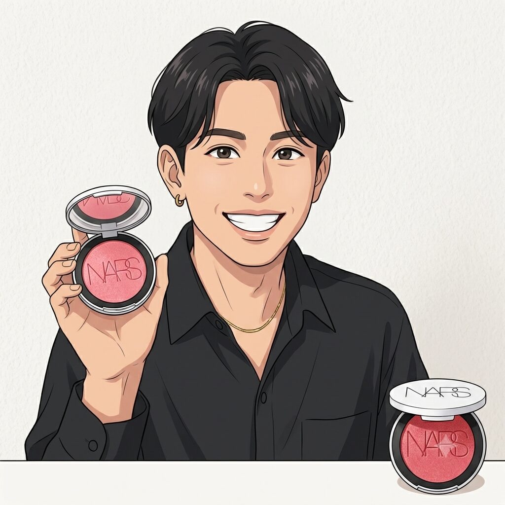 【なぜ？】小田切ヒロは”NARS（ナーズ）ライトリフレクティング ルミナイジングブラッシュ”をチョイスするのか