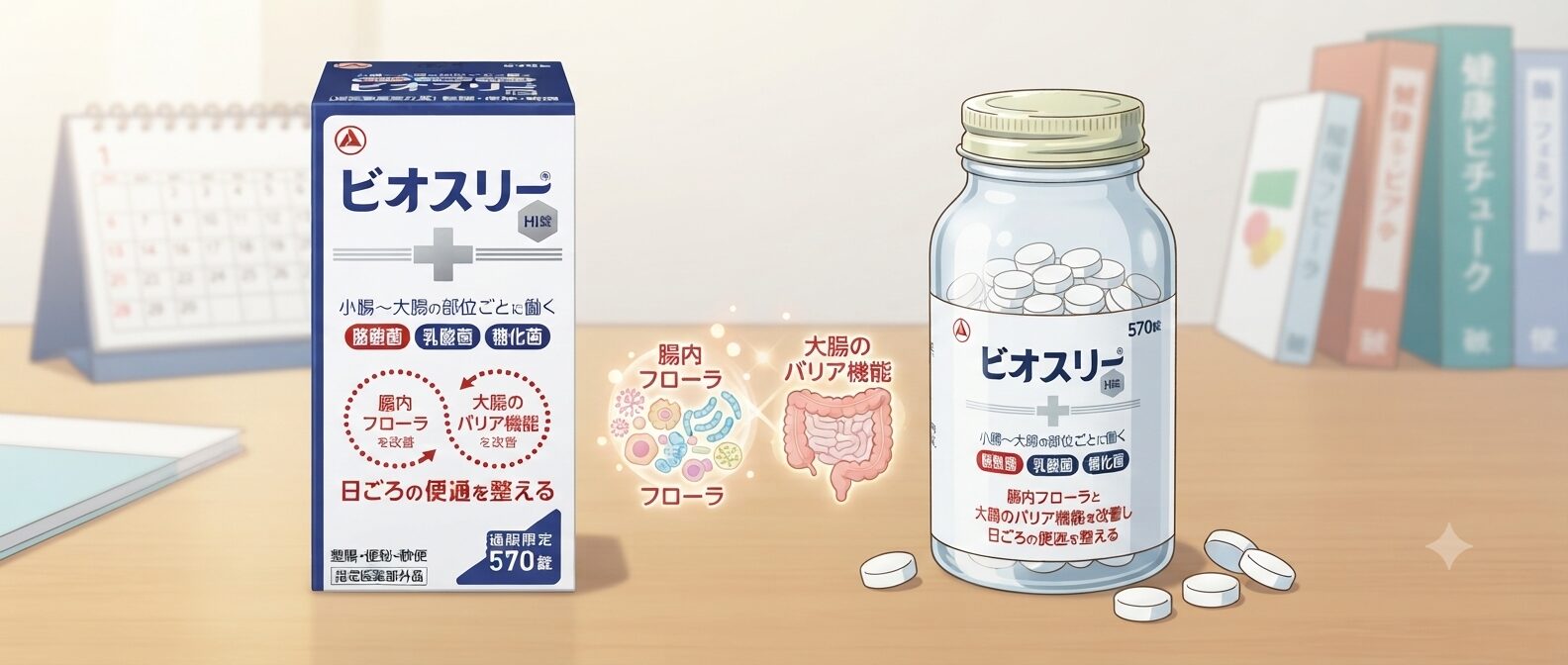 【飲むとどうなる？】ビオスリーを飲むことでおこる変化を深堀りする！