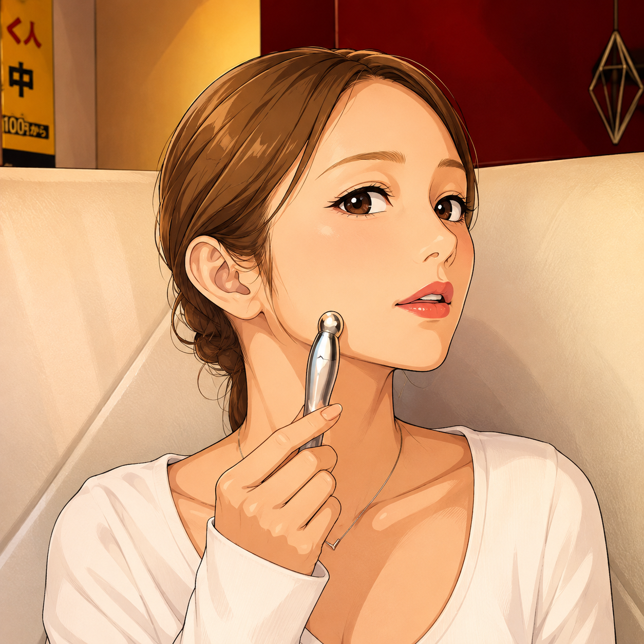 【ほほう♡】後藤真希の美顔器（携帯）がよさげ♪ 〜こりゃいいわぁ〜