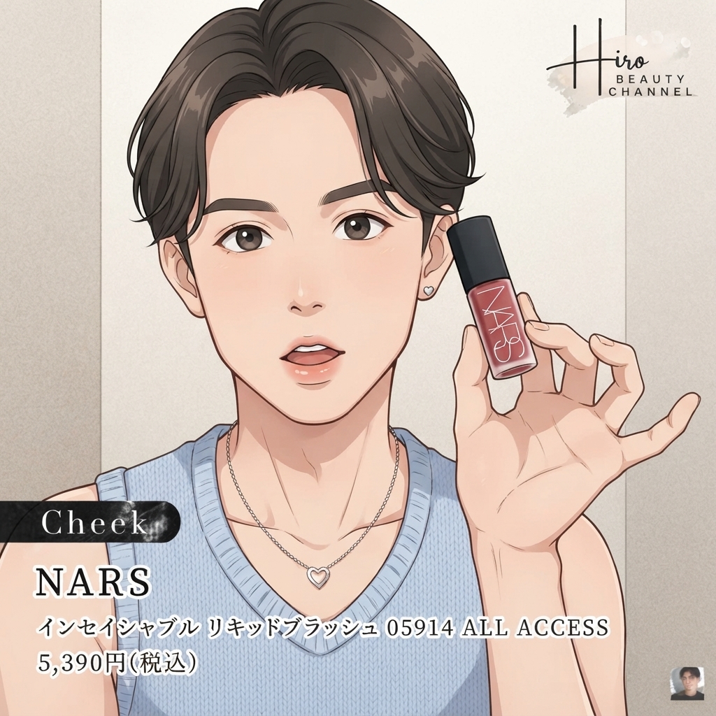 NARS インセイシャブル リキッドブラッシュ