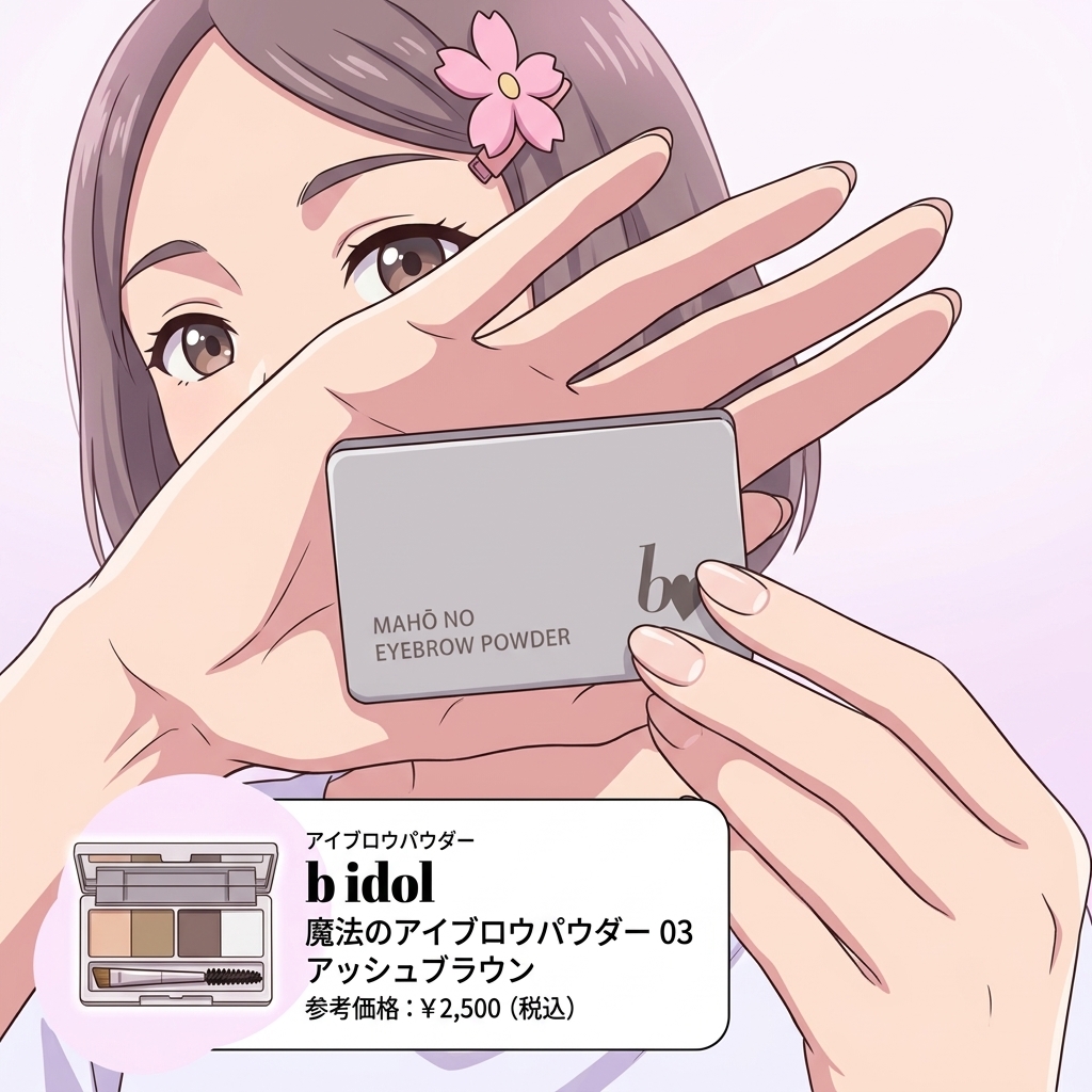 【むんっ】ゆきりん愛用のパウダーアイブロウはコレだ！ 〜ランキング上位のやつだ！〜
