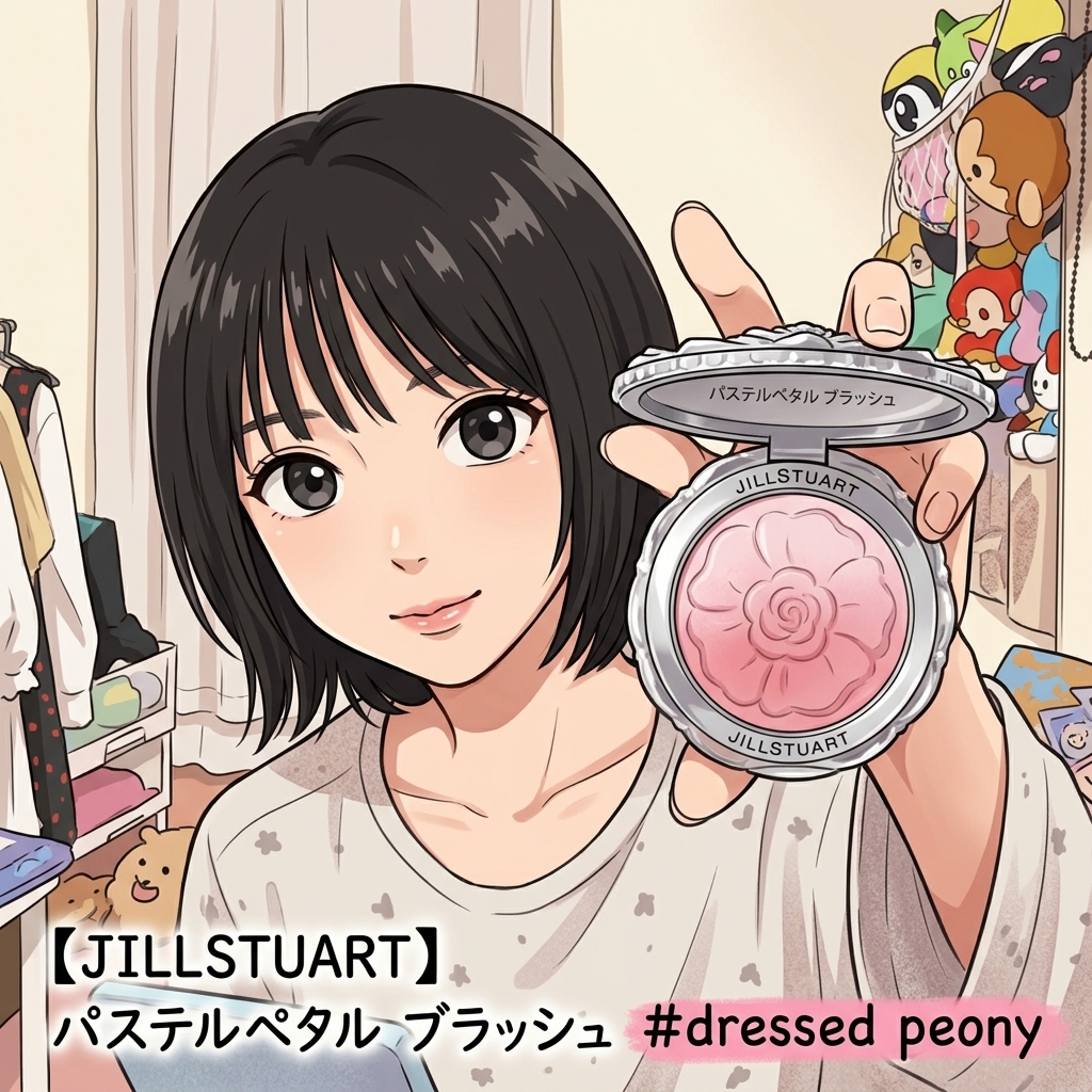 【ふふっ】あのちゃん愛用のパウダーチークがコレ！ 〜ジルスチュアートのやつだ！〜