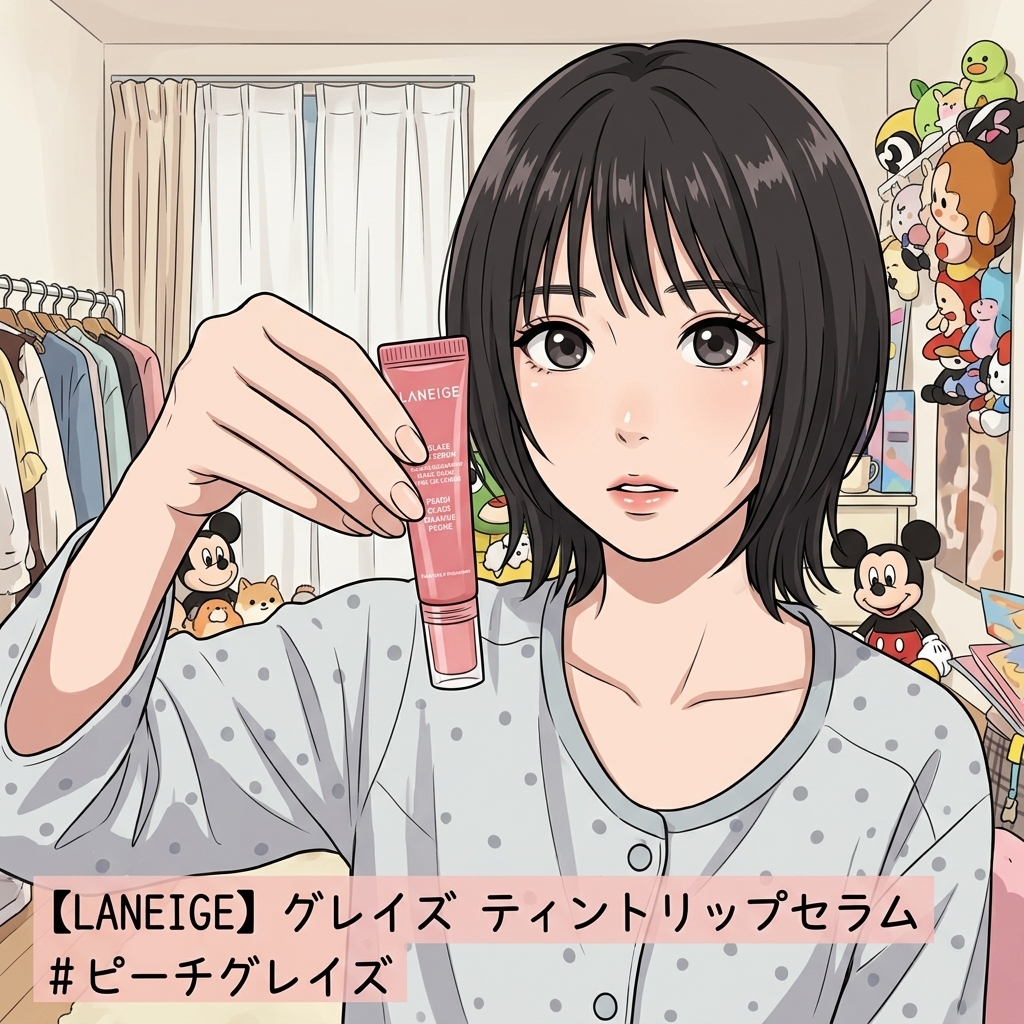【むふっ♡】あのちゃん愛用 リップセラムはコレ！ 〜あのくちびるの秘密はLANEIGEにあり！〜
