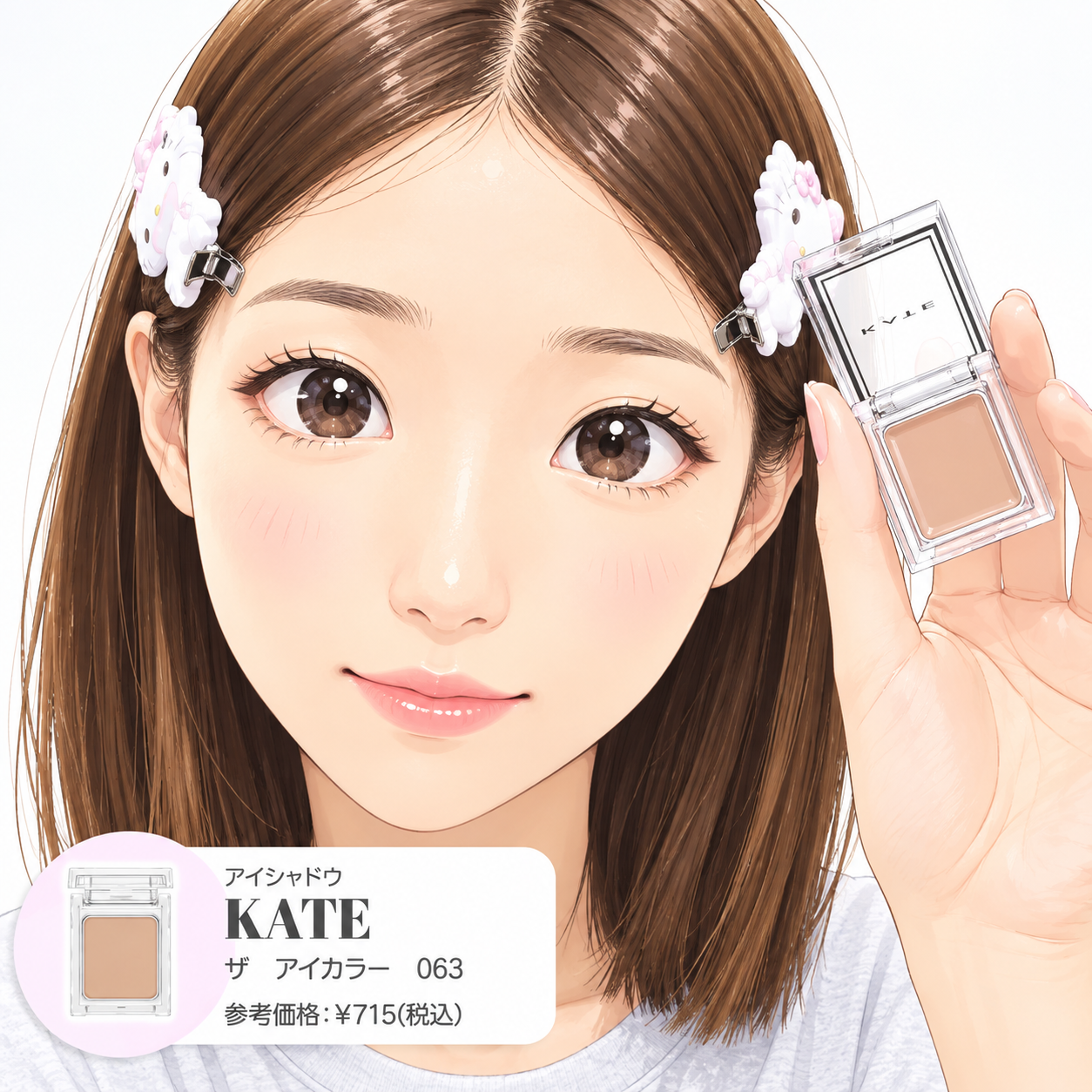【むふっ】ゆきりんのパウダーアイシャドウはコレ！ 〜ケイトのやつだ！〜